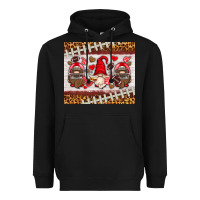 Black American football gnome Heavyweight Hoodie - HRA Design Shop