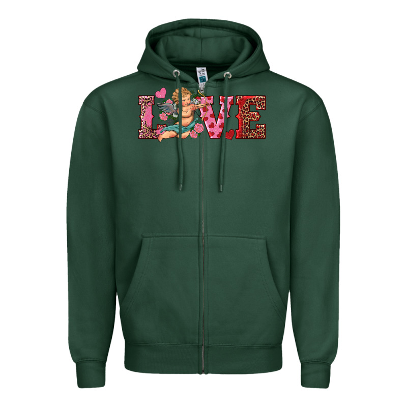 Love Cupid Zipper Hoodie by RanaPortraitStore | Teevron