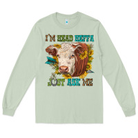 Matcha im head heffa just ask me Long Sleeve Tee - texasbilliewilder