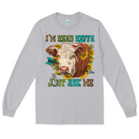 Moon Dust im head heffa just ask me Long Sleeve Tee - texasbilliewilder