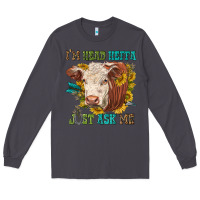 Smoke im head heffa just ask me Long Sleeve Tee - texasbilliewilder