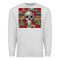 Dove Grey skull cactus Premium Sweatshirt - JahusDesignShop
