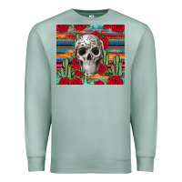 Seafoam skull cactus Premium Sweatshirt - JahusDesignShop