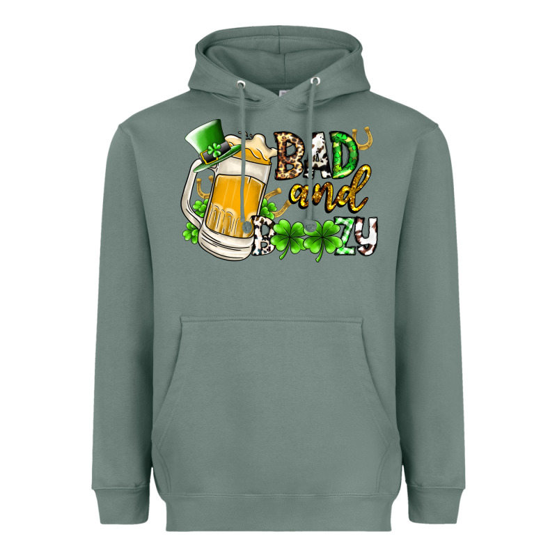 Bad And Boozy Heavyweight Hoodie by RacoonDesign | Teevron