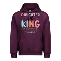 Mauve Wine doughter of the king malia Urban Hoodie - MaliasSmallBusiness