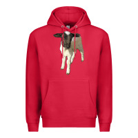 Cardinal dorper baby sheep Premium Hoodie - LillyAllenDesigns