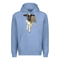 Colony Blue dorper baby sheep Premium Hoodie - LillyAllenDesigns