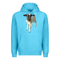 Ocean Blue dorper baby sheep Premium Hoodie - LillyAllenDesigns