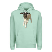 Seafoam dorper baby sheep Premium Hoodie - LillyAllenDesigns