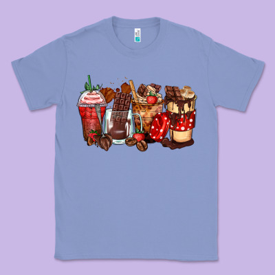 Classic Tee hot chocolate coffee cups