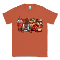 Copper hot chocolate coffee cups Classic Tee - Zillion Design Studio