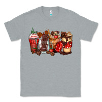 Heather Grey hot chocolate coffee cups Classic Tee - Zillion Design Studio