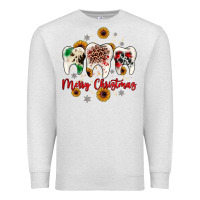 Oatmeal Heather dental merry Christmas Premium Sweatshirt - JahusDesignShop