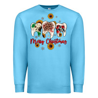Ocean Blue dental merry Christmas Premium Sweatshirt - JahusDesignShop
