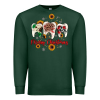 Sports Green dental merry Christmas Premium Sweatshirt - JahusDesignShop