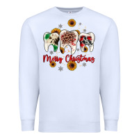White dental merry Christmas Premium Sweatshirt - JahusDesignShop