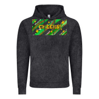 Leopar And Cowhide With Cheers Vintage Hoodie | Teevron