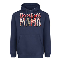 Navy baseball  mama Heavyweight Hoodie - RacoonDesign