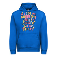 Cobalt i got 99 problems and i caused all of them Urban Hoodie - MaliasSmallBusiness