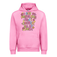 Fuchsia Pink i got 99 problems and i caused all of them Urban Hoodie - MaliasSmallBusiness