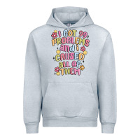 Heather Grey i got 99 problems and i caused all of them Urban Hoodie - MaliasSmallBusiness