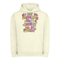 Pigment Pistachio i got 99 problems and i caused all of them Urban Hoodie - MaliasSmallBusiness