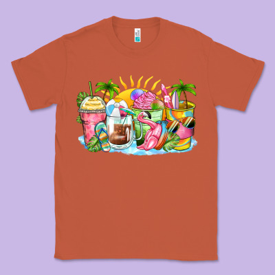 Classic Tee beach summer coffee cups