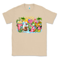 Mushroom beach summer coffee cups Classic Tee - Zillion Design Studio
