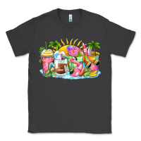 Smoke beach summer coffee cups Classic Tee - Zillion Design Studio