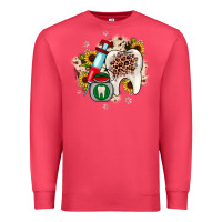 Cardinal Christmas dental sunflower Premium Sweatshirt - JahusDesignShop