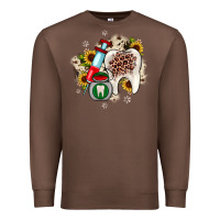 Chestnut Christmas dental sunflower Premium Sweatshirt - JahusDesignShop