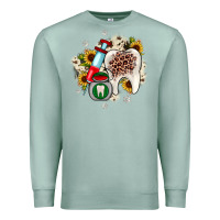 Seafoam Christmas dental sunflower Premium Sweatshirt - JahusDesignShop