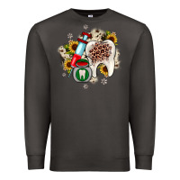 Smoke Christmas dental sunflower Premium Sweatshirt - JahusDesignShop