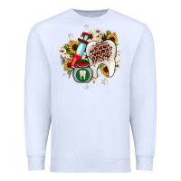 White Christmas dental sunflower Premium Sweatshirt - JahusDesignShop