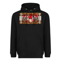 American Football Gnome License Plate Heavyweight Hoodie | Teevron