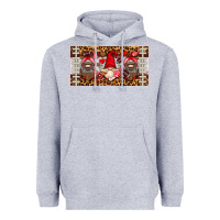Heather Grey american football gnome license plate Heavyweight Hoodie - HRA Design Shop