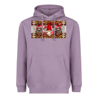 Lavender american football gnome license plate Heavyweight Hoodie - HRA Design Shop