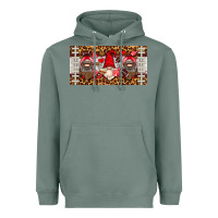 Sage american football gnome license plate Heavyweight Hoodie - HRA Design Shop