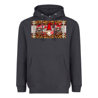 Smoke american football gnome license plate Heavyweight Hoodie - HRA Design Shop