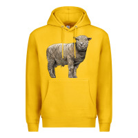 Lemon southdown sheep Premium Hoodie - LillyAllenDesigns