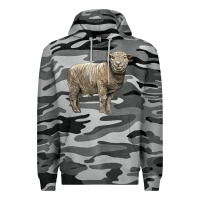 Slate Camo southdown sheep Premium Hoodie - LillyAllenDesigns