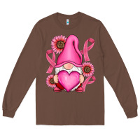 Chestnut Breast Cancer gnomes Long Sleeve Tee - RanaPortraitStore