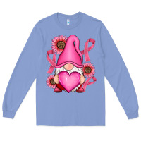 Colony Blue Breast Cancer gnomes Long Sleeve Tee - RanaPortraitStore