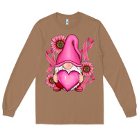 Toasted Coconut Breast Cancer gnomes Long Sleeve Tee - RanaPortraitStore