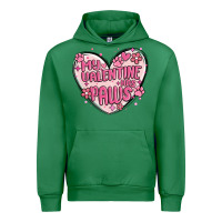 Emerald my valentine has paws Urban Hoodie - MaliasSmallBusiness
