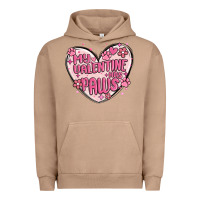 Pigment Burro my valentine has paws Urban Hoodie - MaliasSmallBusiness