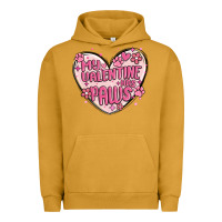 Pigment Peanut Butter my valentine has paws Urban Hoodie - MaliasSmallBusiness