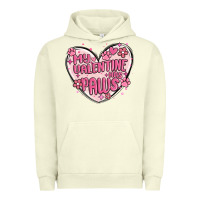 Pigment Pistachio my valentine has paws Urban Hoodie - MaliasSmallBusiness