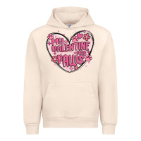 Sandshell my valentine has paws Urban Hoodie - MaliasSmallBusiness