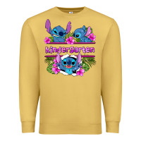 Antique Gold preview flower stitch kindergarten Premium Sweatshirt - AdoDesignShop